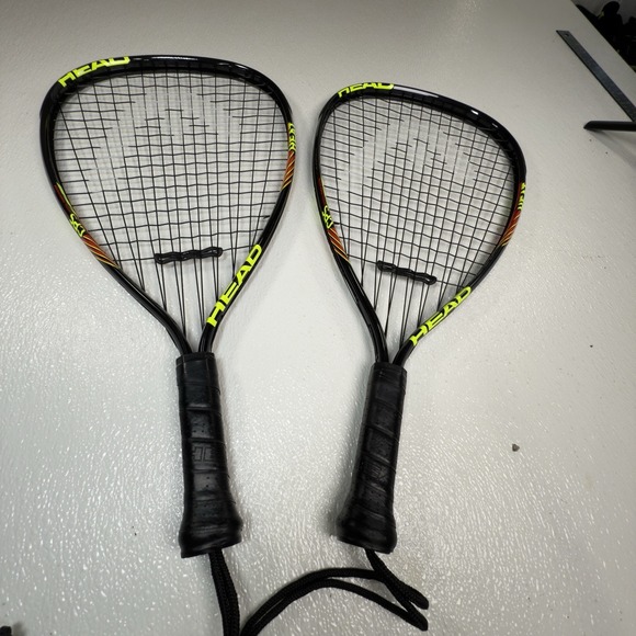 Heat Head CPS Racquet Ultimate Power Racquetball Crystal System Racket Set Of 2 - Picture 2 of 5